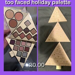 Too Faced Holiday Palette - Gold and Brown